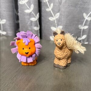 Vibrant Lion & Llama Pet Toys